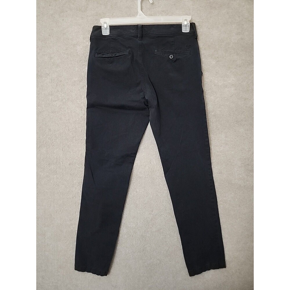American Eagle 360 Extreme Flex Slim Fit Chino Khaki Pants Mens 30x32 Black - Picture 4 of 9